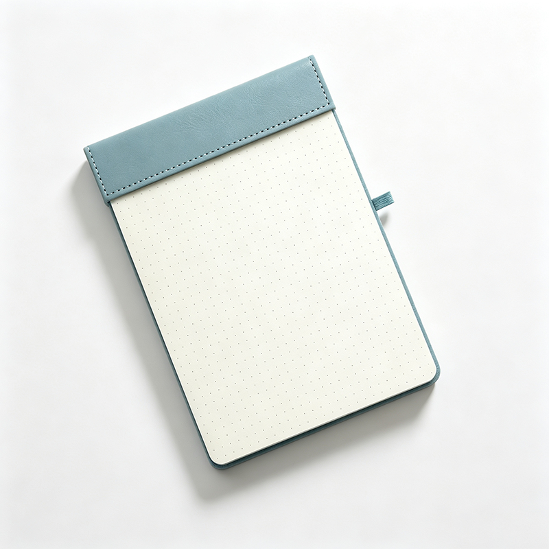 Faux Leather Tear-Off Notepad