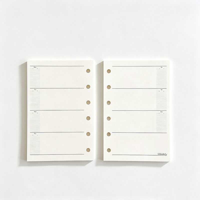 A7 Refillable Planner Inserts