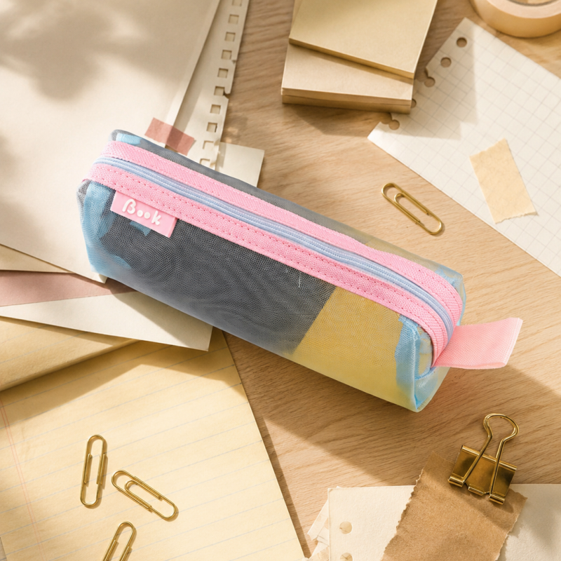 Minimal Transparent Pencil Set