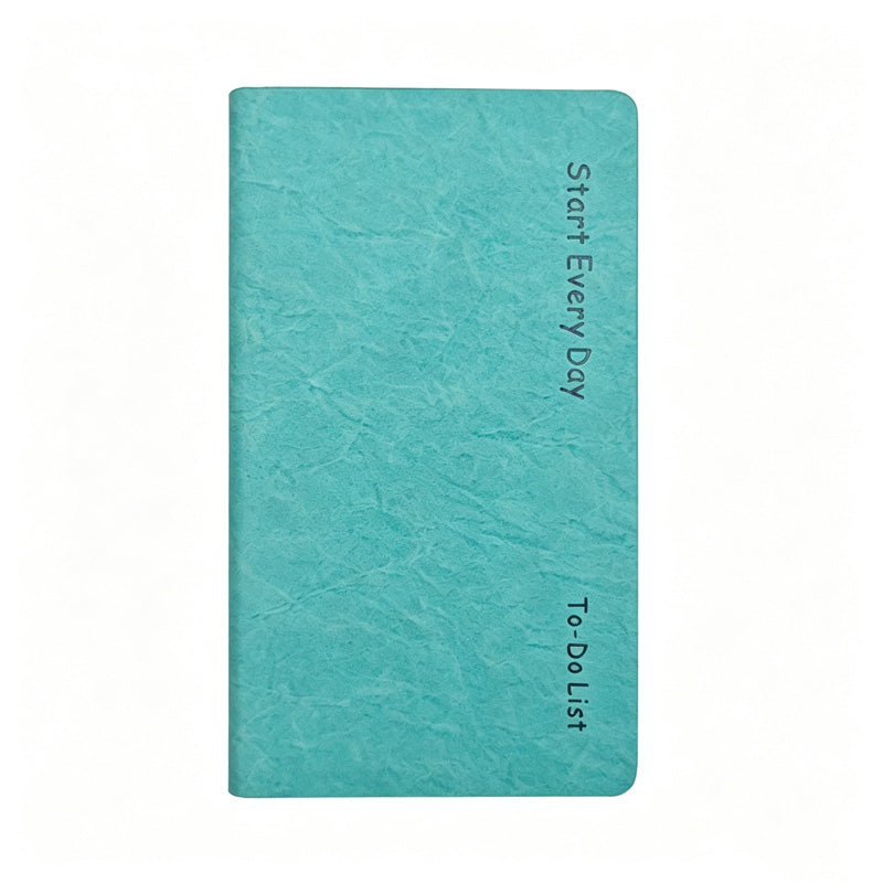 Wrinkled PU Daily Planner Notebook