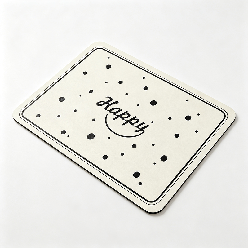 Color Dot Diatomite Drying Mat