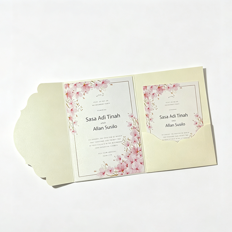 Scallop Edge Invitation Envelopes