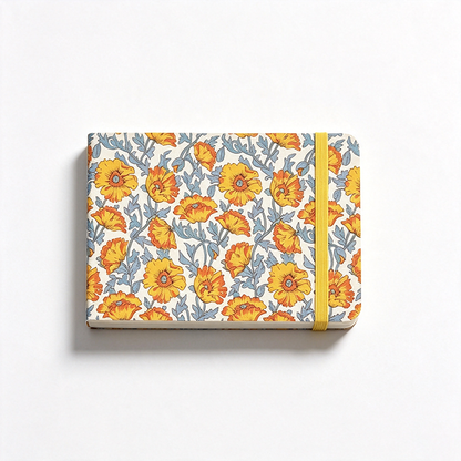 Fabric Cover Fine-Grain Watercolor Sketchbook