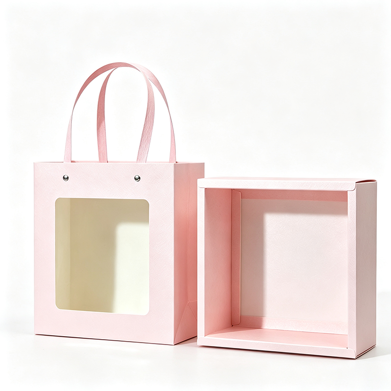 Window Gift Bag And Box Set