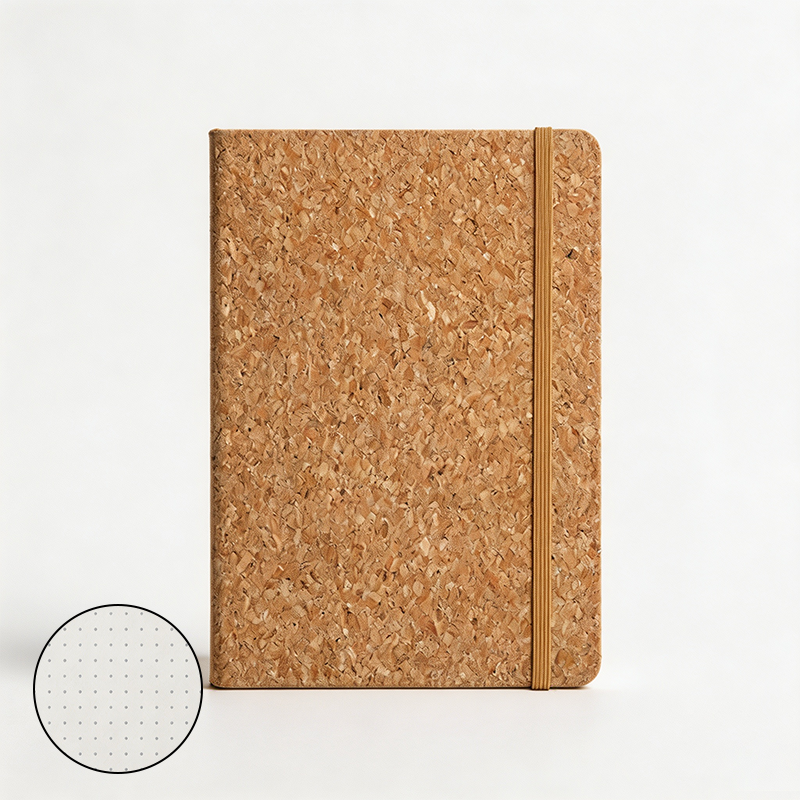 Recycled Tea Grounds A5 Notebook