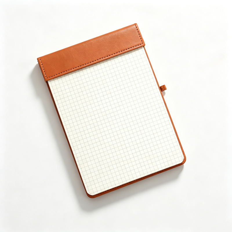 Faux Leather Tear-Off Notepad