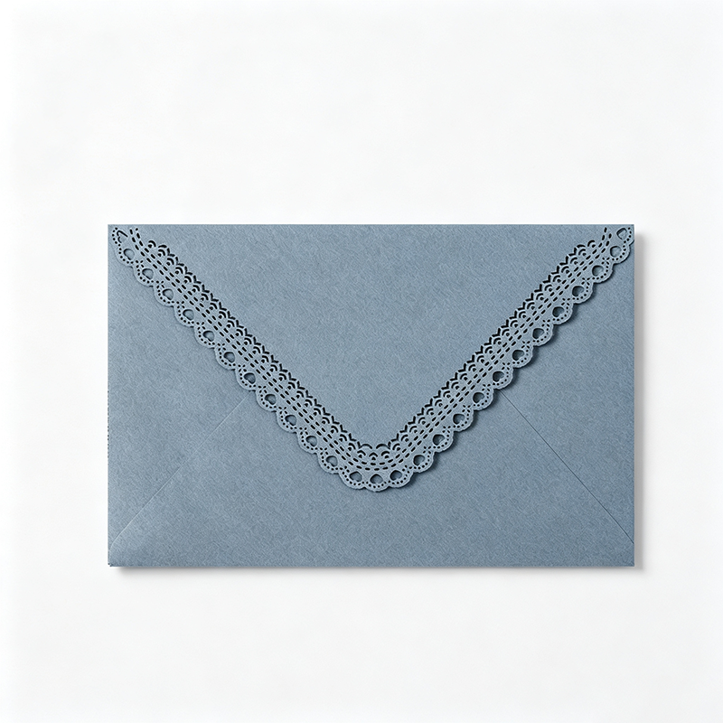 Lace Trim Color Envelopes