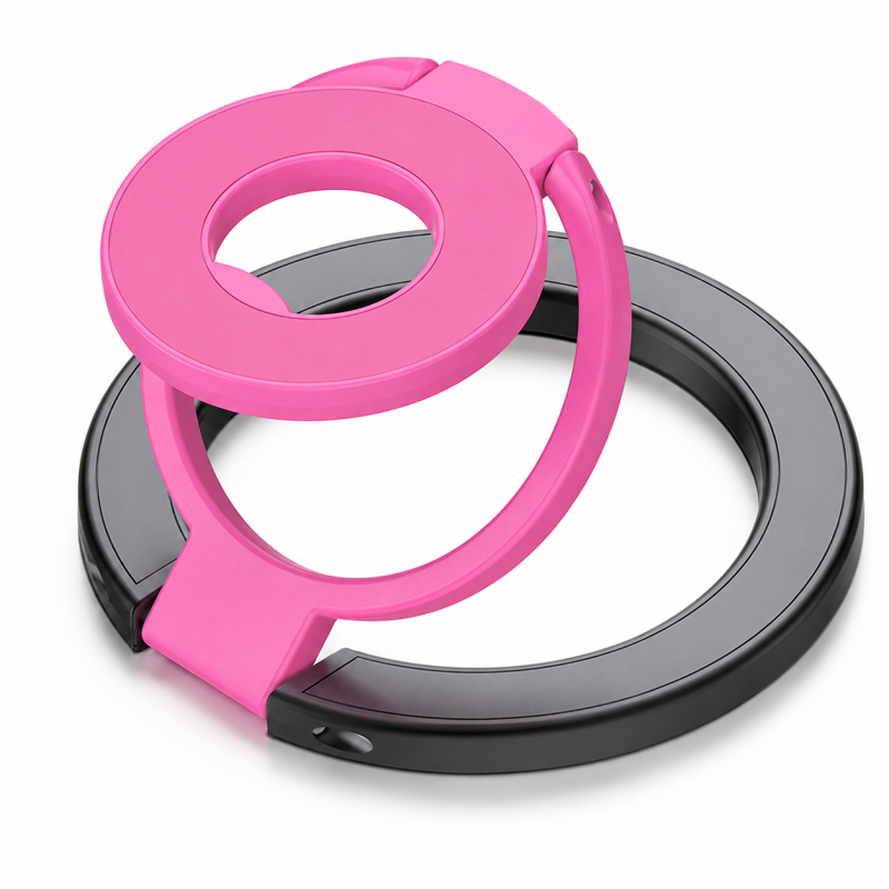Flexible Magnetic Ring Stand for Phone