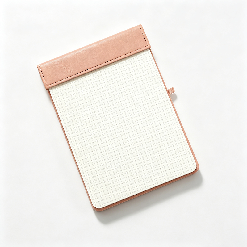Faux Leather Tear-Off Notepad