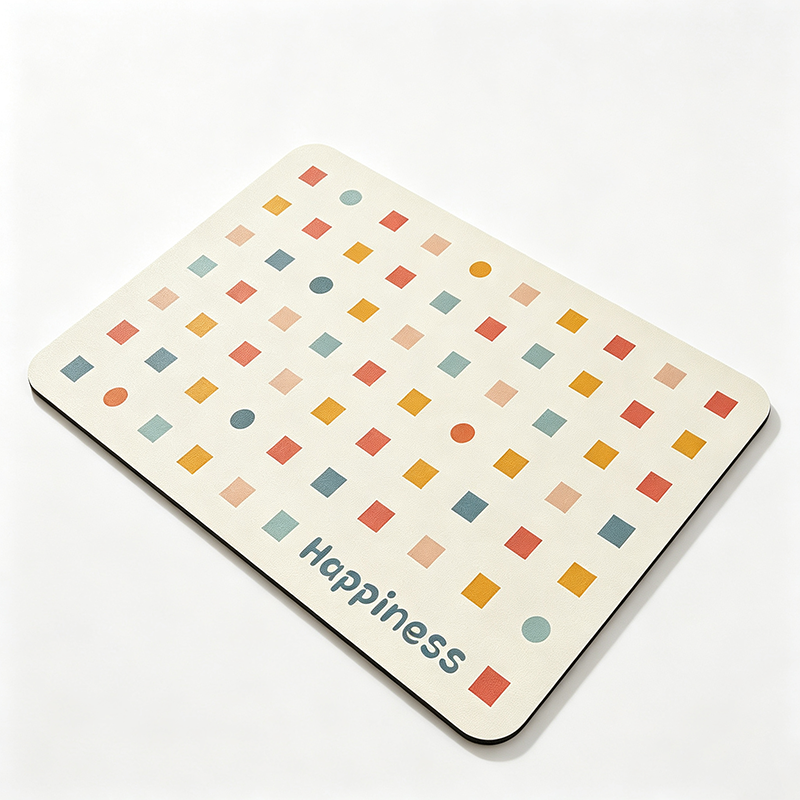 Color Dot Diatomite Drying Mat