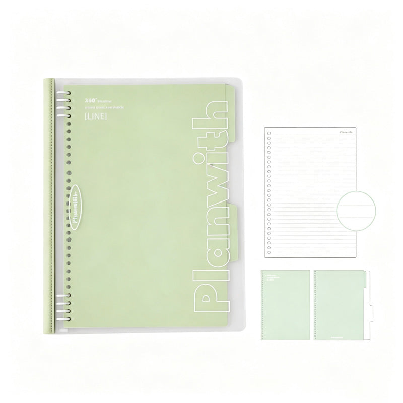 Pastel B5 Refillable Binder Notebook