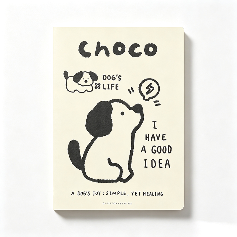 Floral Dog Bakery Bound Notebook