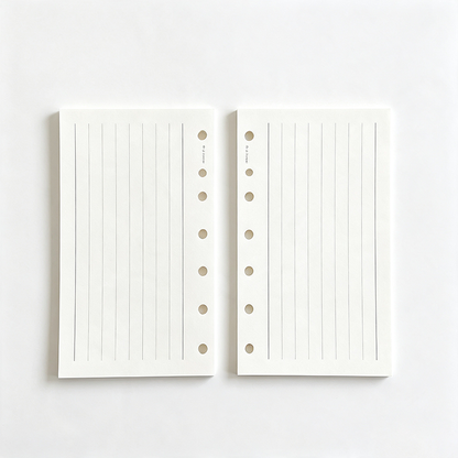 A7 Refillable Planner Inserts