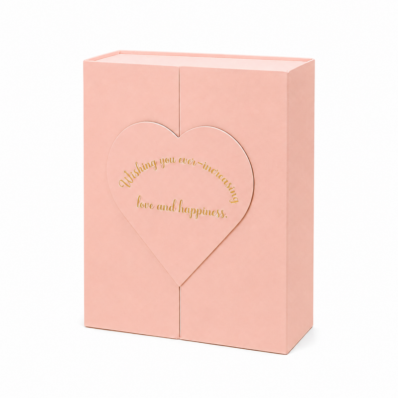 Heart Empty Gift Box with Matching Handbag