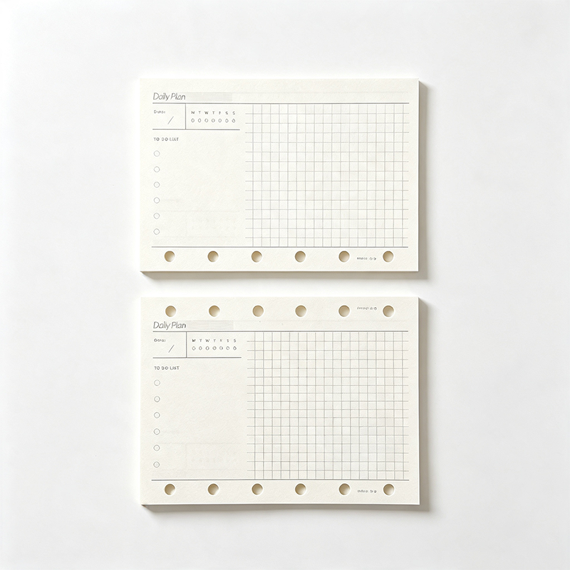 A7 Refillable Planner Inserts