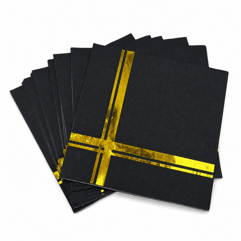 Birthday Foil Party Napkins