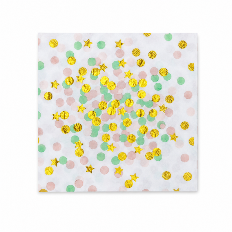 Birthday Foil Party Napkins