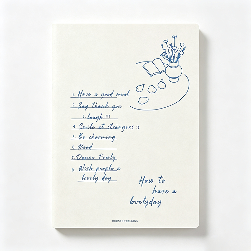 Floral Dog Bakery Bound Notebook