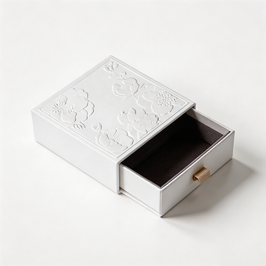 Embossed Drawer Gift Box Set