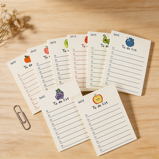 Fruit Party List Memo Pad