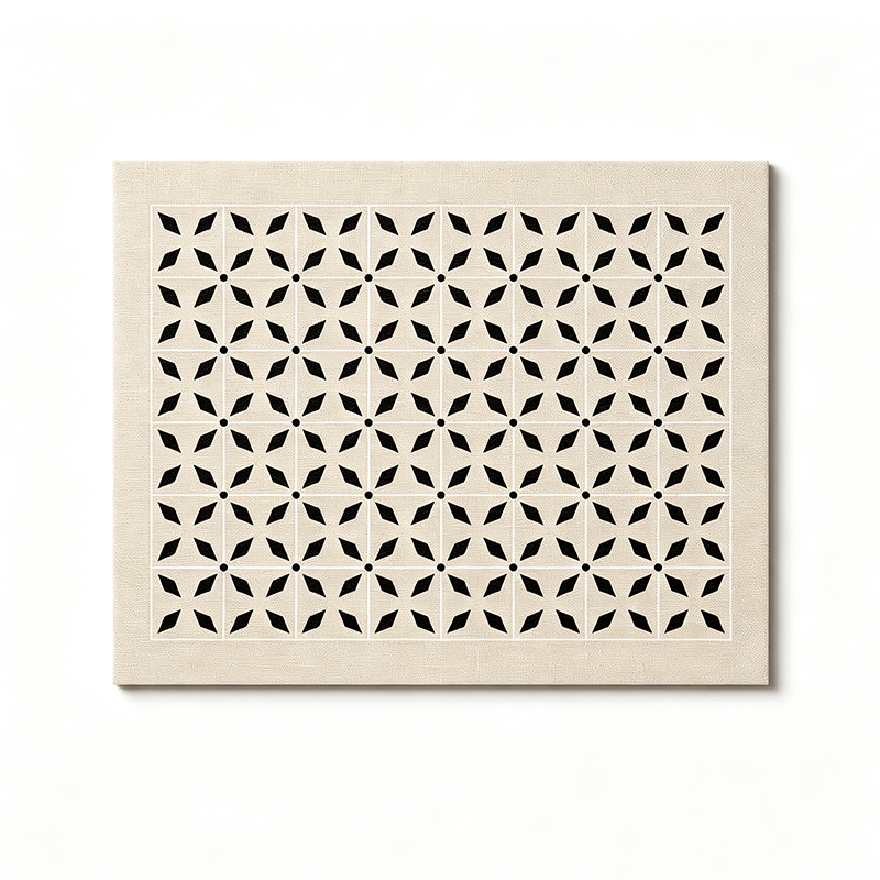 Geometric Diatomite Drying Mat