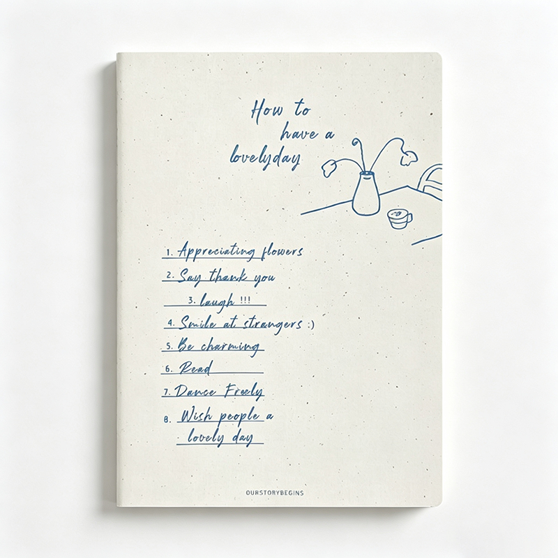 Floral Dog Bakery Bound Notebook