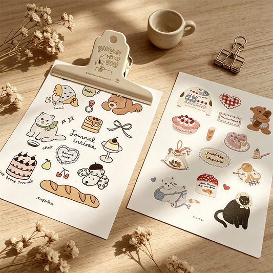 Sweet Bakery Stickers Sticker Sheet