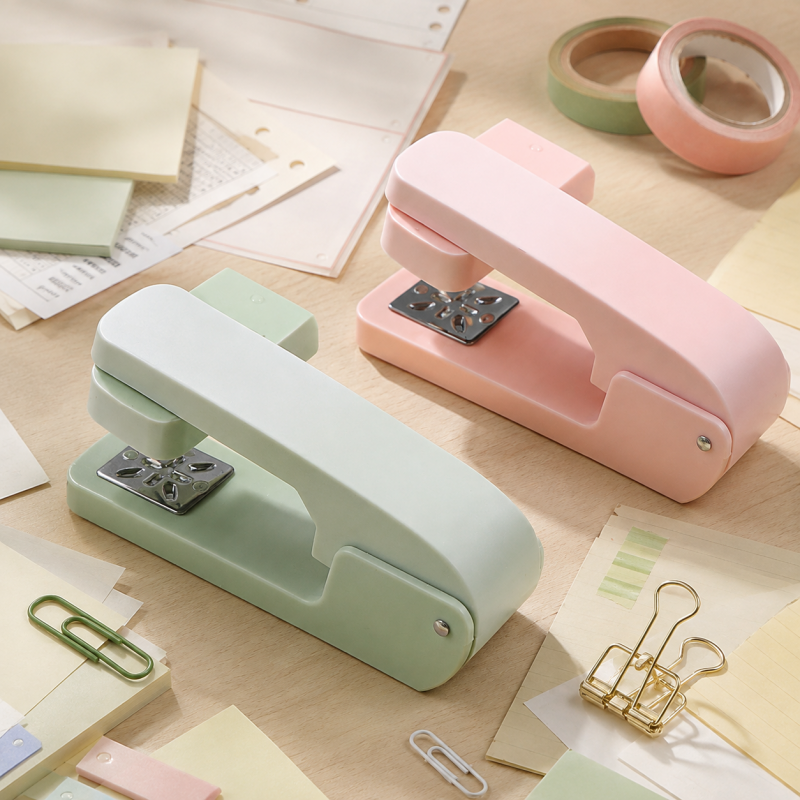 Rotating Compact Desktop Stapler