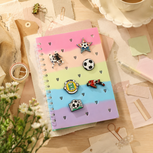 Charm Cover Spiral Notebook