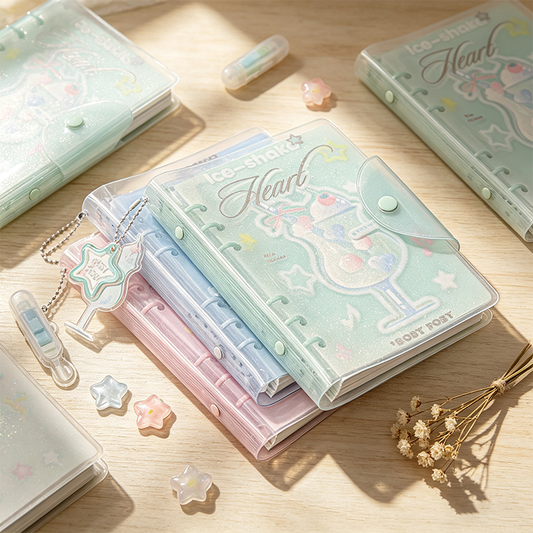 Frosty Glitter PVC Journal