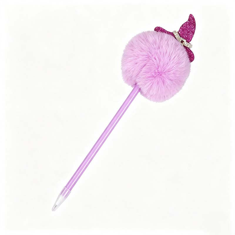 Fuzzy Halloween Topper Gel Pen
