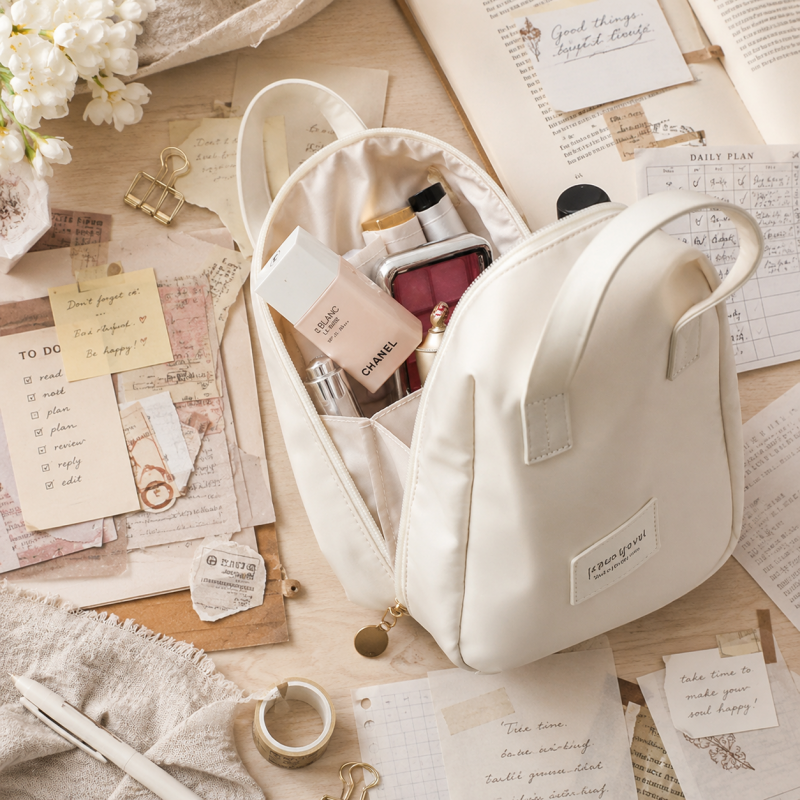 Structured Cosmetic Carry Bag