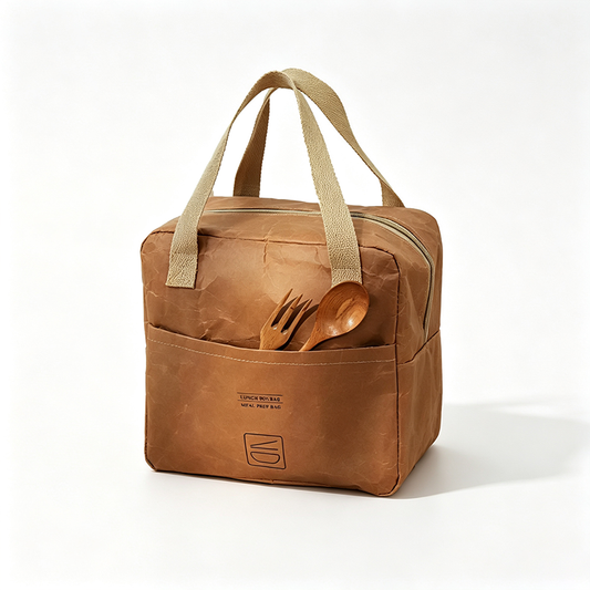 Waterproof Kraft Insulated Lunch Bag