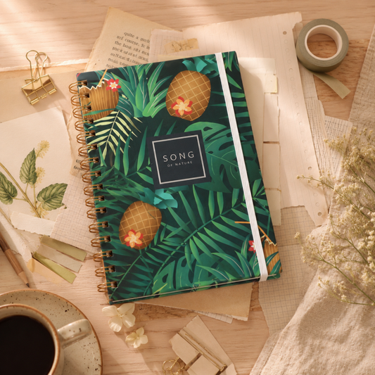 Garden Quote Spiral Notebook