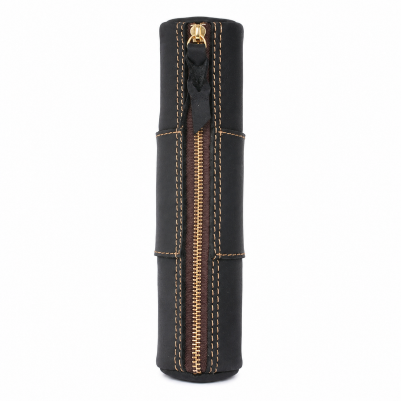 Genuine Leather Vintage Pen Pouch