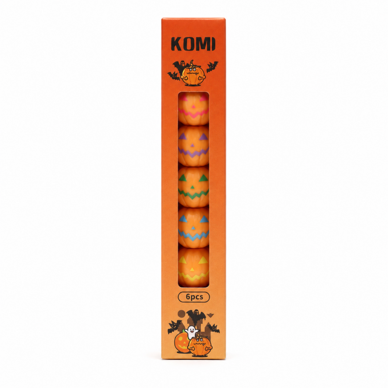 Halloween Pumpkin Highlighter – Stackable Jack-O’-Lantern Marker