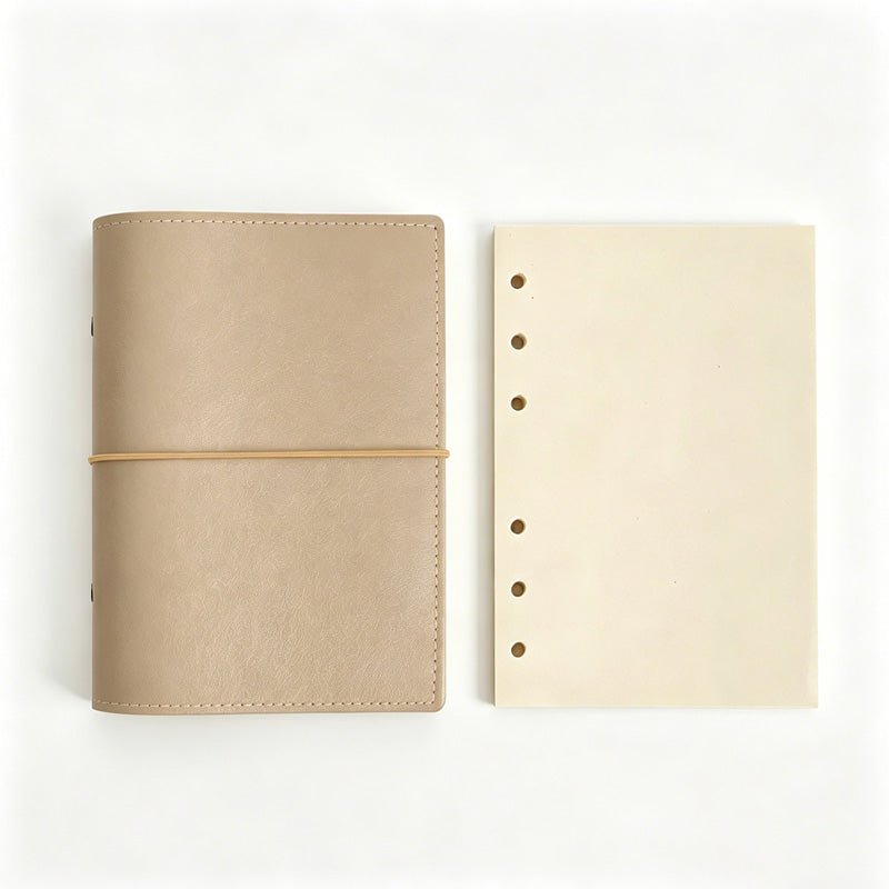 Everyday PU Leather Binder Notebook