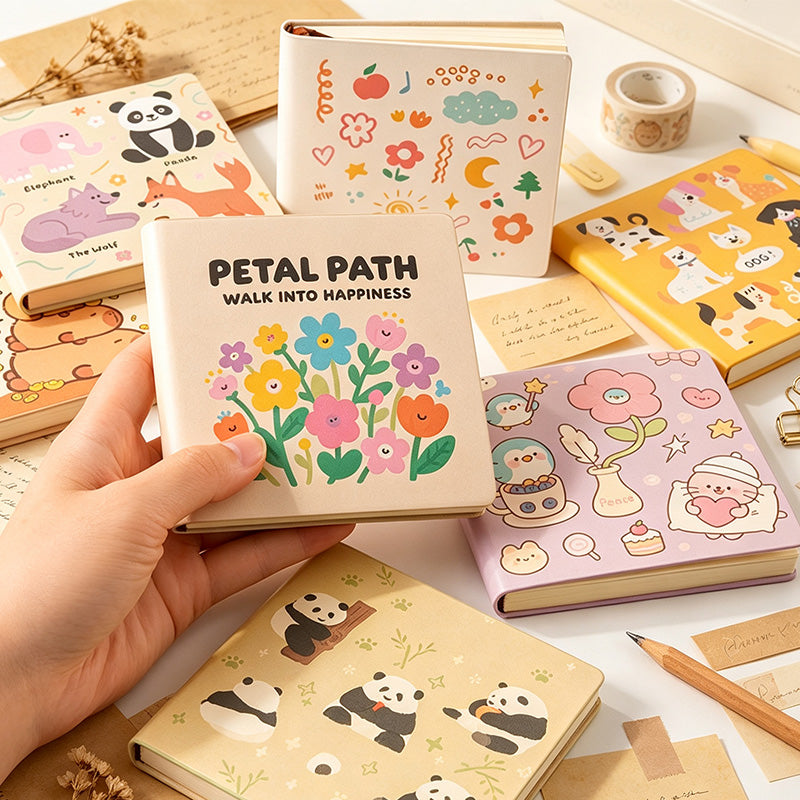 Cute Character Pocket Sketch Book