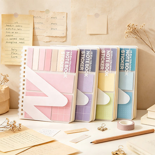 All In One Notebook Sticky Notes Set