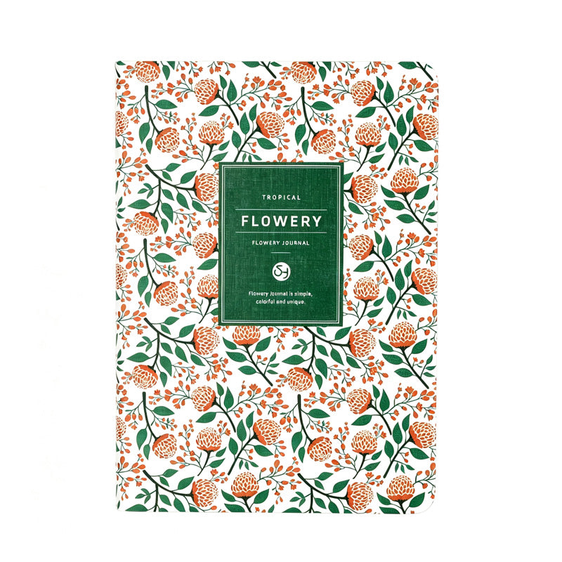 Floral Weekly Planner Notebook