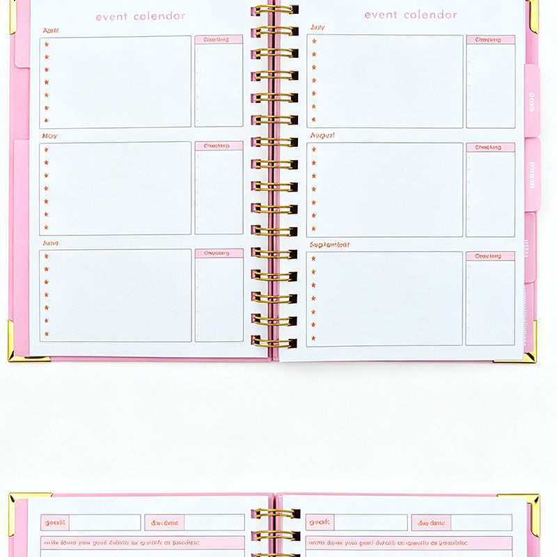 2026 Goals Spiral Planner