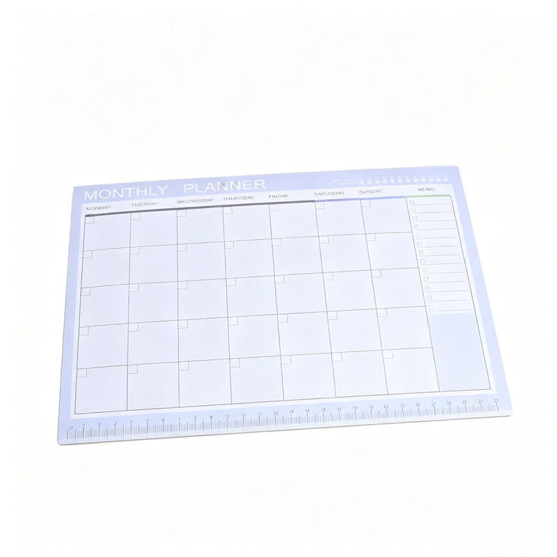 Tear Off Monthly Planner Notepad