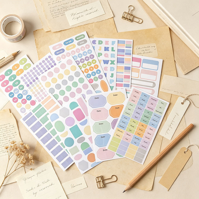 Portable Icon Sticker Set