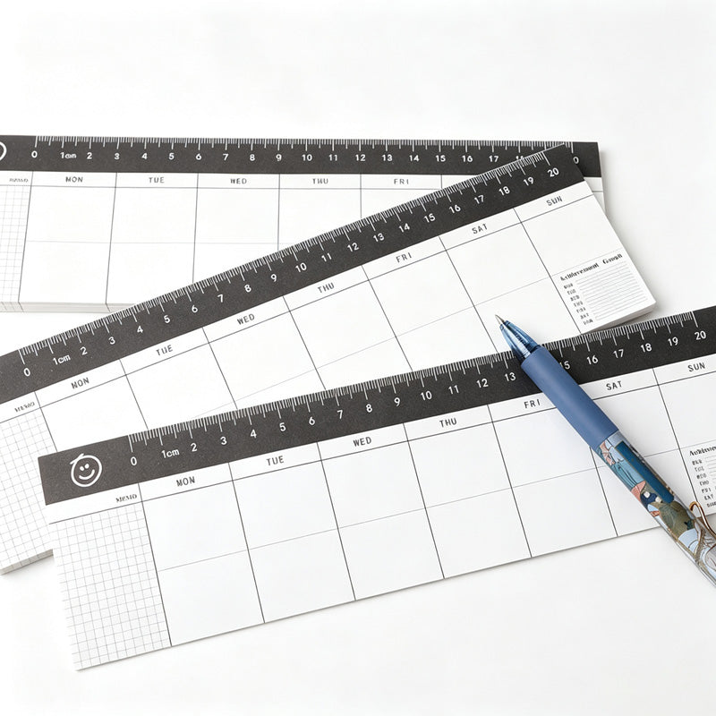 Tear Off Horizontal Weekly Planner