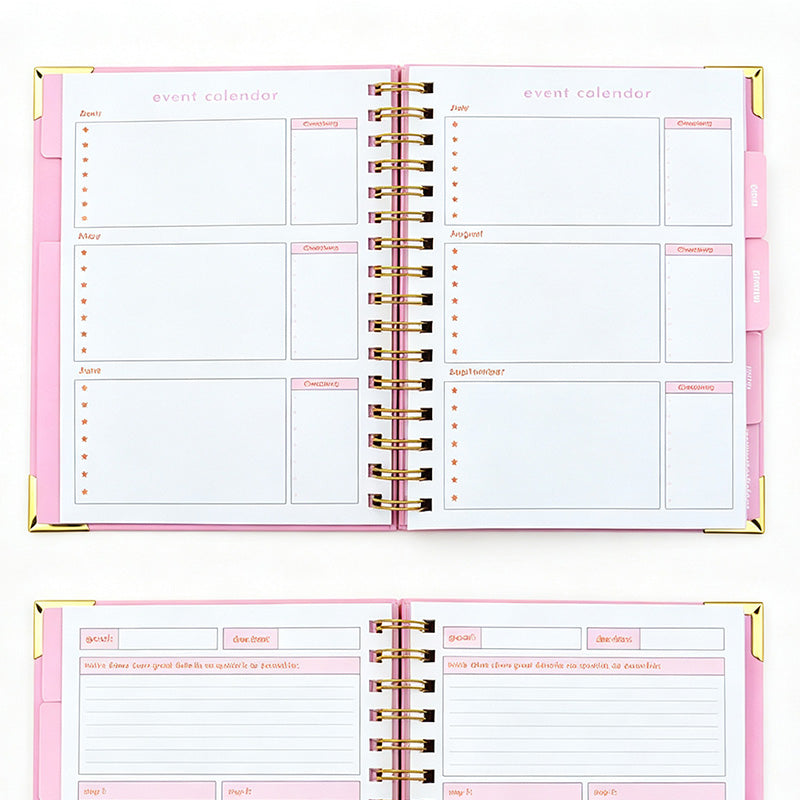 2026 Goals Spiral Planner