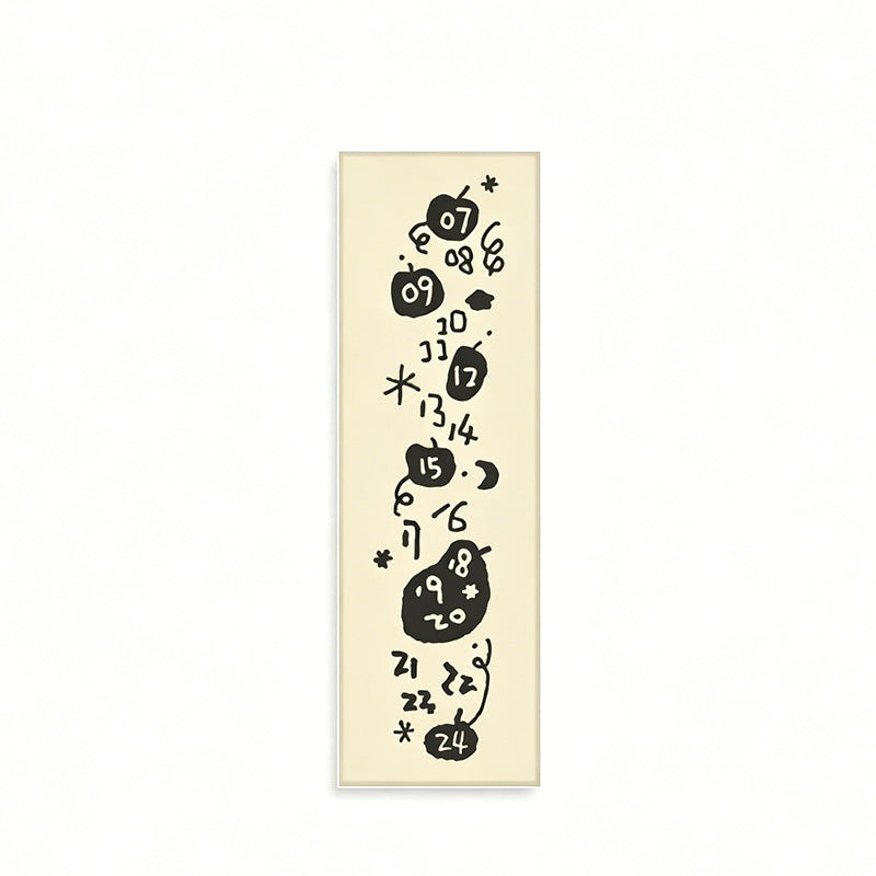 Beech Wood Tomato Clock Decorative Stamp