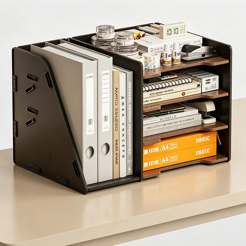 Multi-Layer Adjustable Desktop Storage Box