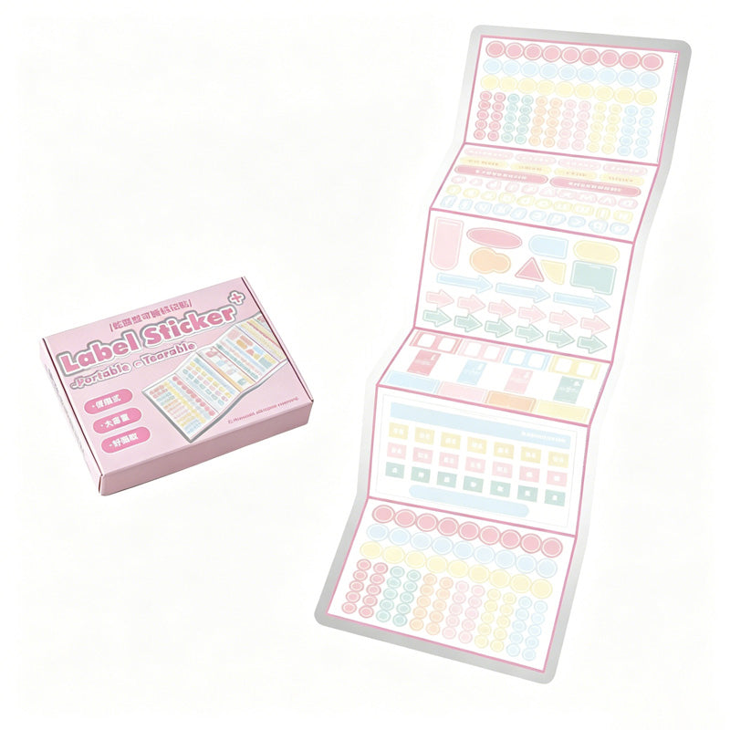 Portable Icon Sticker Set