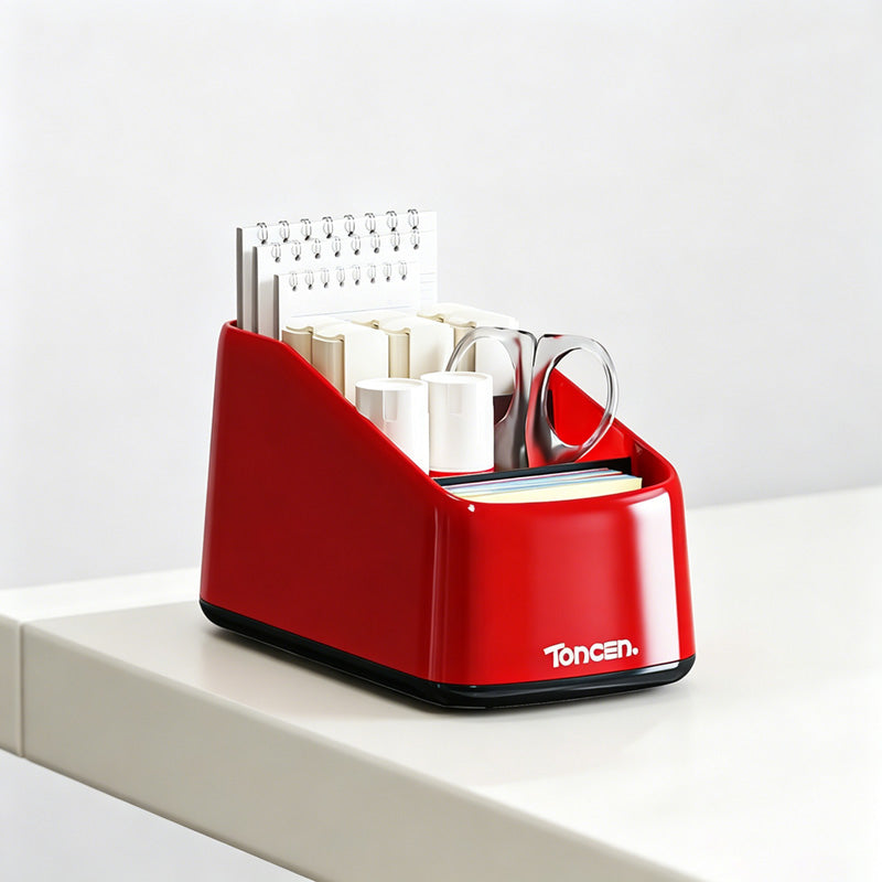 Multi-Compartment Desktop Storage Box