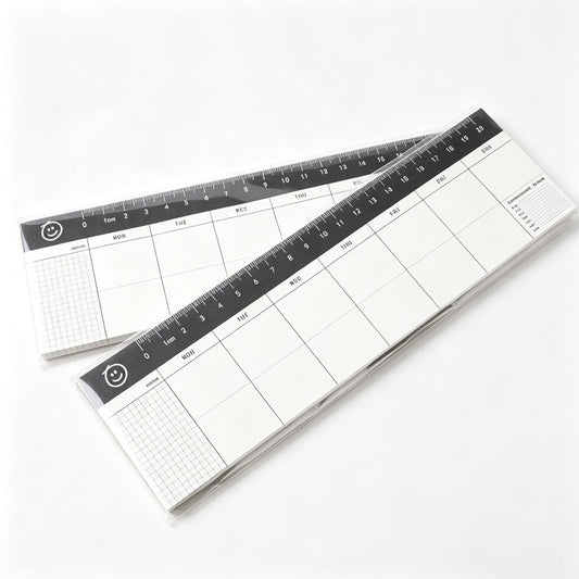 Tear Off Horizontal Weekly Planner